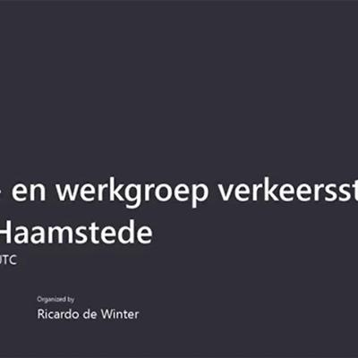 Titelpagina van de video met aftiteling