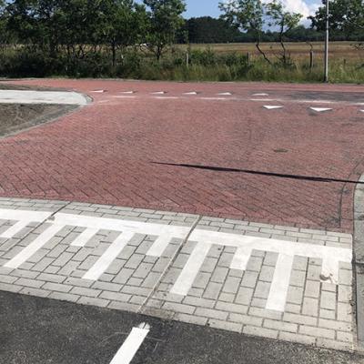Nieuwe kruising Badweg - Kloosterweg
