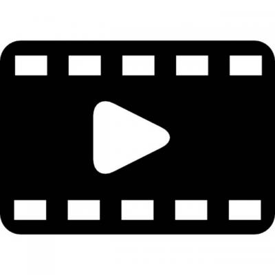 Filmstrip met pijl