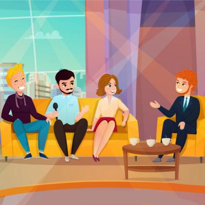 cartoon talkshow