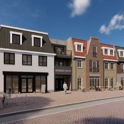 artist-impression gevelaanzicht Noordstaete