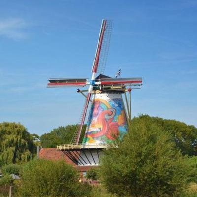 beschilderde molen van burgh-haamstede